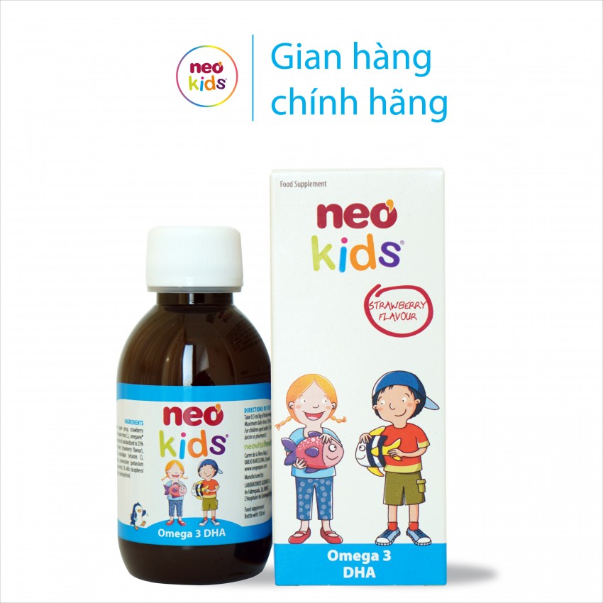 Neo Kids Omega 3 DHA - Dầu Cá Chuẩn IFOS